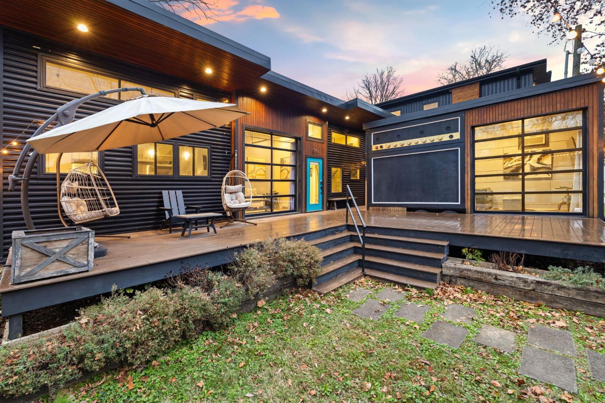 Amp House-Seen On Tiny House Nation-Sauna-1Mi To Dt Villa Fayetteville Dış mekan fotoğraf