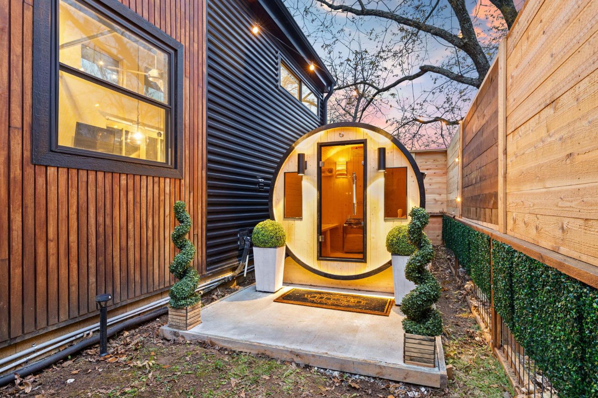 Amp House-Seen On Tiny House Nation-Sauna-1Mi To Dt Villa Fayetteville Dış mekan fotoğraf